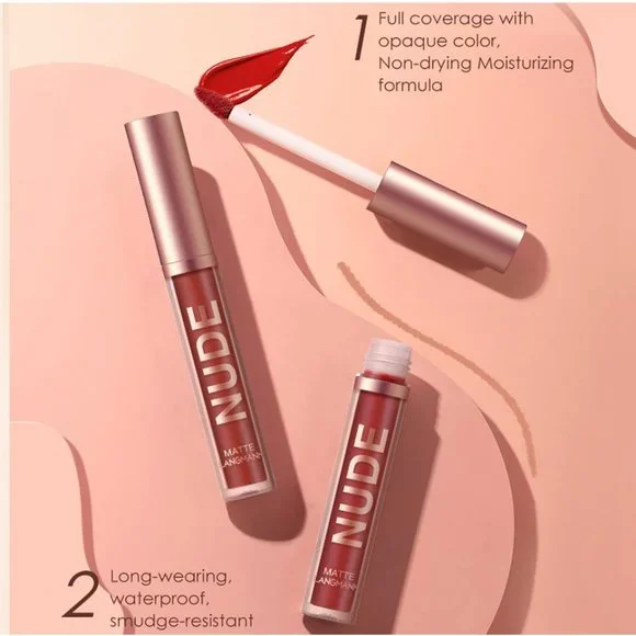 12Pcs Matte Liquid Lipstick + Lip Liner Pens Set - Picture 7 of 7